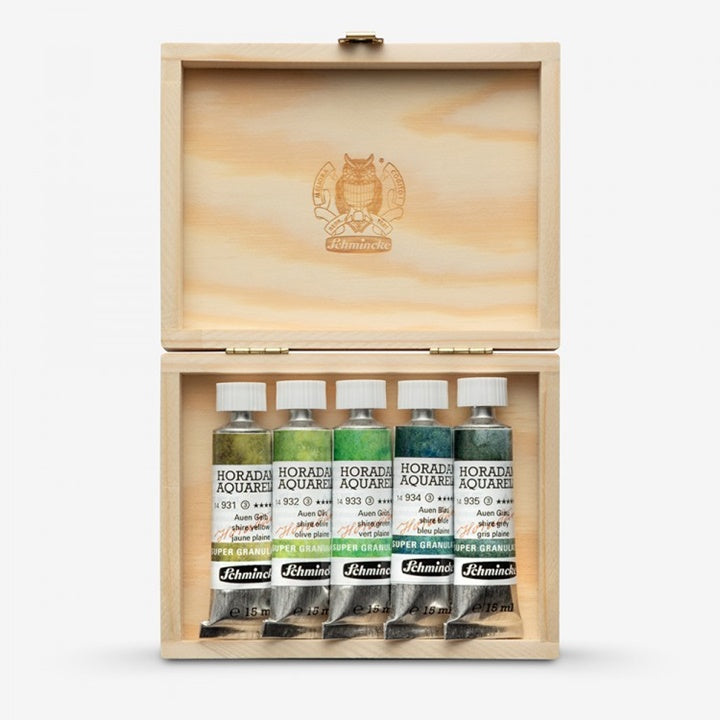 Σετ χρωμάτων ακουαρέλας σε σωληνάρια Schmincke Super Granulation 5x15ml