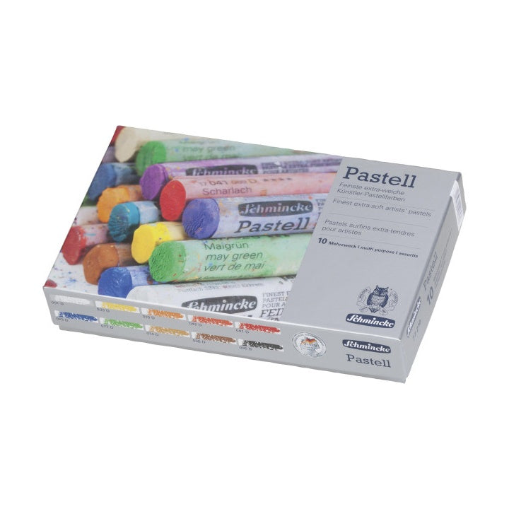 Schmincke MULTI PURPOSE ξηρά παστέλ - σετ 10 τεμαχίων