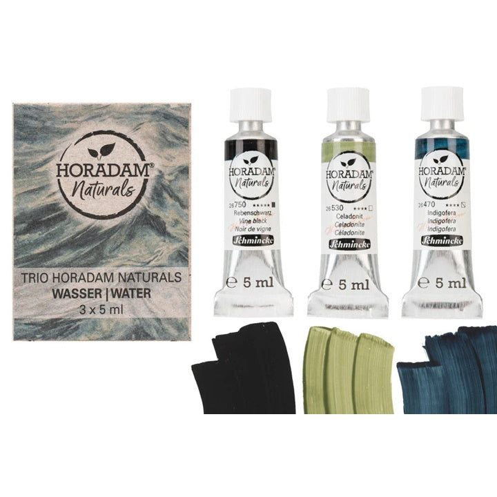 Σετ νερού Trio Water HORADAM Naturals Watercolor Set