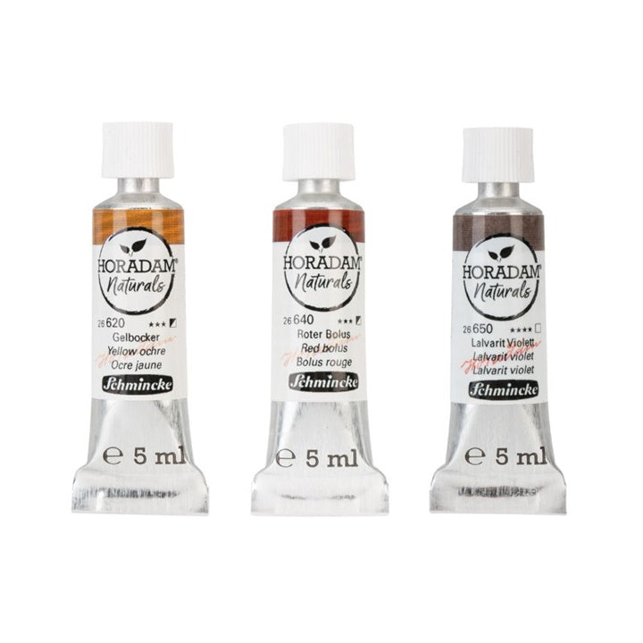 Σετ ακουαρέλας Trio Earth HORADAM Naturals 3x5 ml