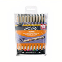 Σετ μαρκαδοροι SAKURA Pigma Brush - 9 τεμαχια