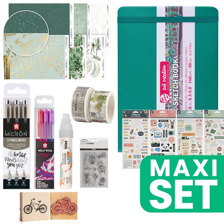 Βοτανική τέχνη Journaling Set