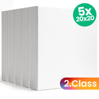 Σετ καμβά 3D - 5 τεμάχια - 2ης ποιότητας - 20x20 cm