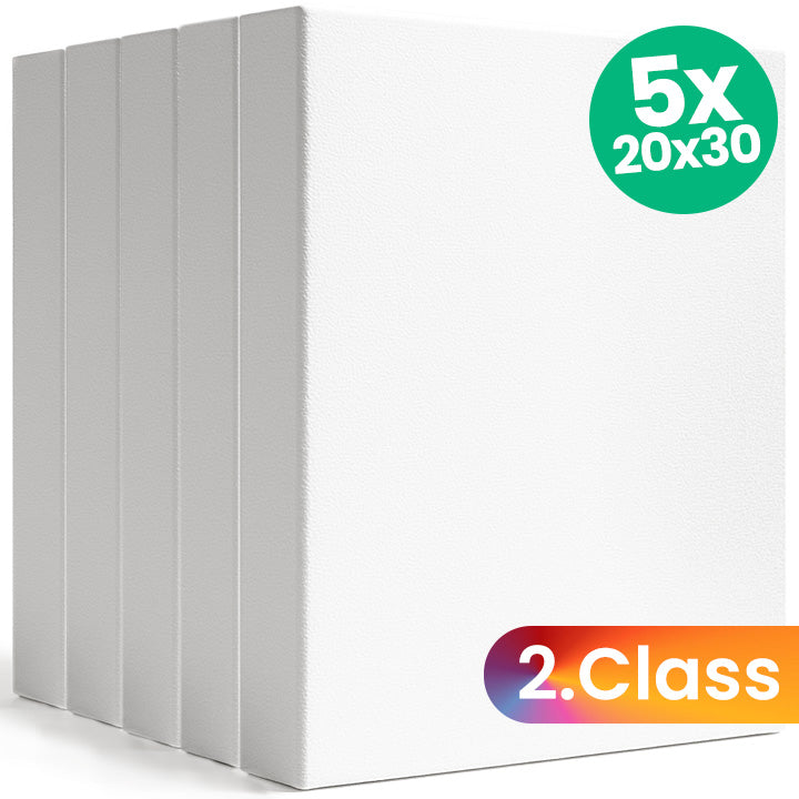 Σετ καμβά 3D (5 τεμάχια) - 2ης ποιότητας - 20x30 cm