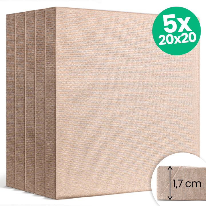 Σετ 5 καμβάδων ζωγραφικής NATURE ECO