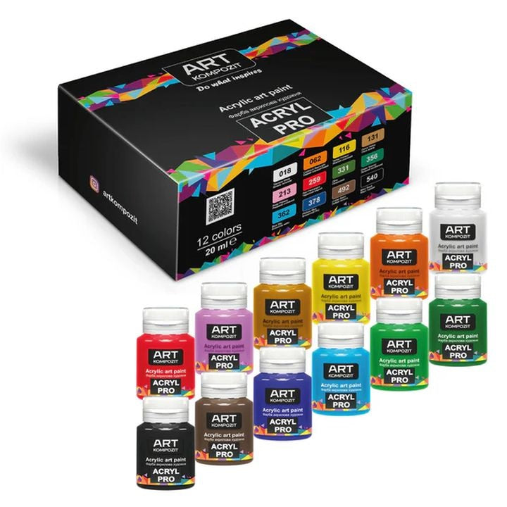 ACRYL PRO Σετ σύνθετων ακρυλικών χρωμάτων