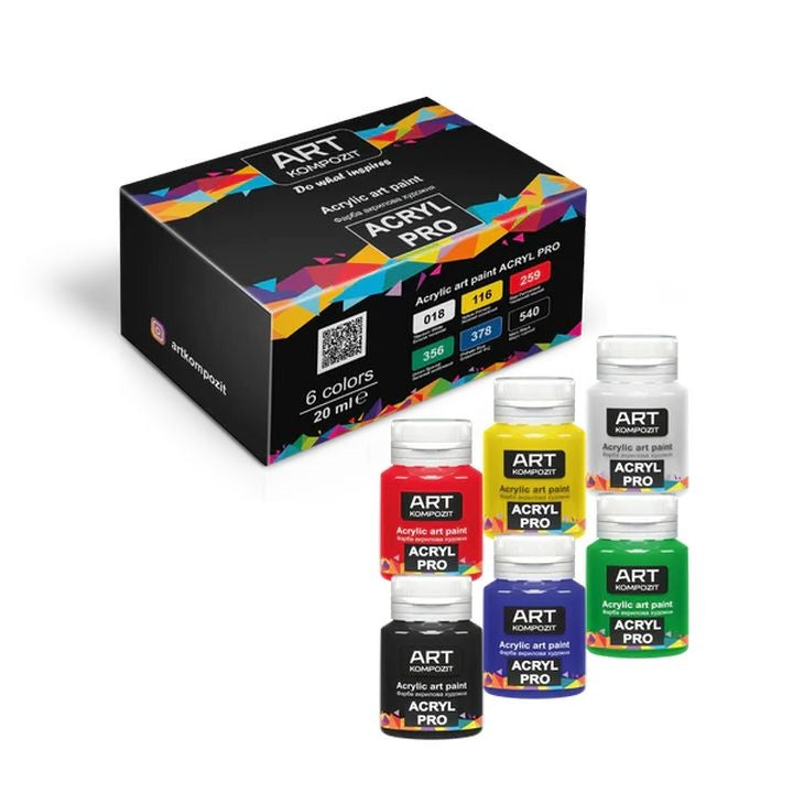 ACRYL PRO Σετ σύνθετων ακρυλικών χρωμάτων
