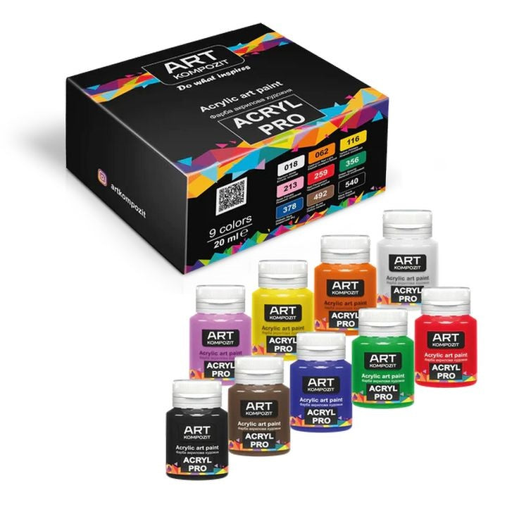 ACRYL PRO Σετ σύνθετων ακρυλικών χρωμάτων