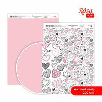 Αγάπη A4 χαρτιά scrapbooking | Διάφορα σχέδια