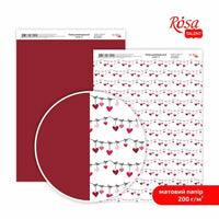 Αγάπη A4 χαρτιά scrapbooking | Διάφορα σχέδια