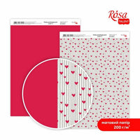 Αγάπη A4 χαρτιά scrapbooking | Διάφορα σχέδια