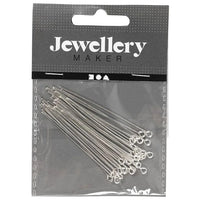 Βελόνες Eye Pin 50mm – Ασημί