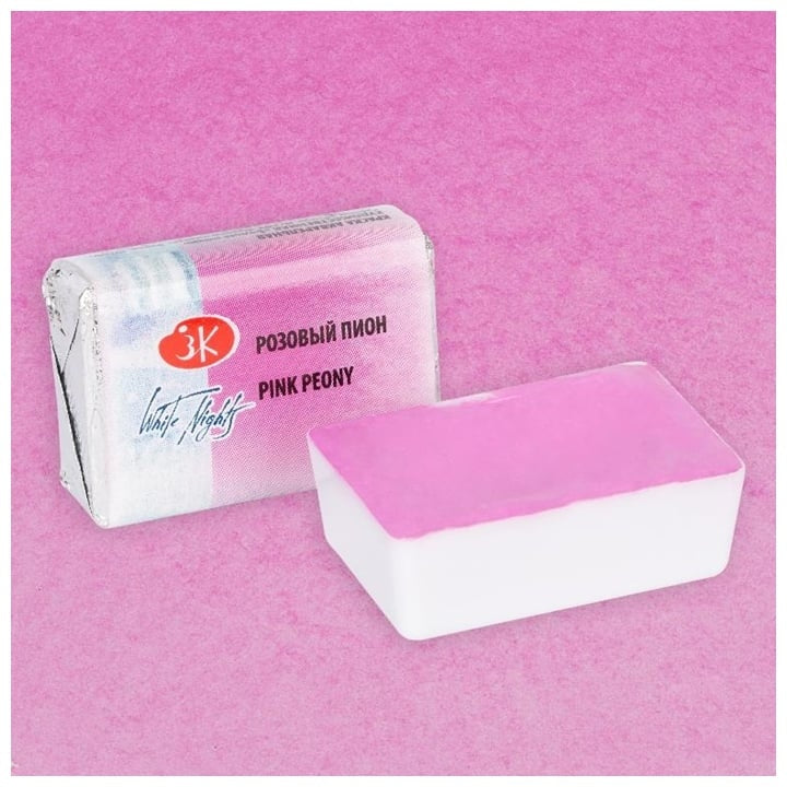 Ακουαρέλες White Nights παστέλ, 2.5ml, φωτεινά χρώματα