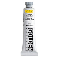 GOLDEN βαριά ακρυλική μπογιά 148 ml – 1110 σκούρο κίτρινο κάδμιο