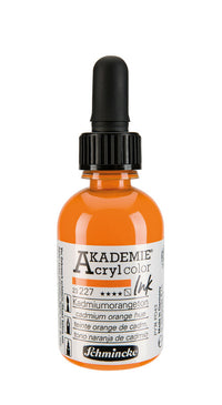 Ακρυλικό μελάνι Schmincke AKADEMIE 50 ml – 227 Κάδμιο Πορτοκαλί Χρώμα