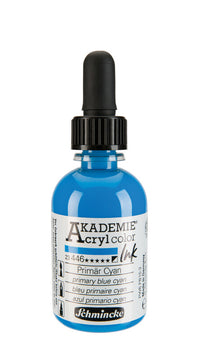 Ακρυλικό μελάνι Schmincke AKADEMIE 50 ml – 446 βασικό μπλε κυανό
