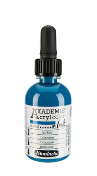 Ακρυλικό μελάνι Schmincke AKADEMIE 50 ml – 450 Τυρκουάζ