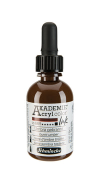 Ακρυλικό μελάνι Schmincke AKADEMIE 50 ml – 669 καμένη όμπρα