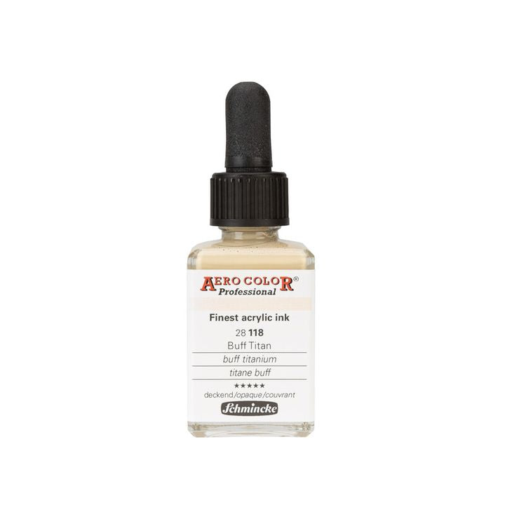 Ακρυλικό μελάνι Schmincke AERO COLOR Professional Standard 28 ml – 118 Titanium Buff