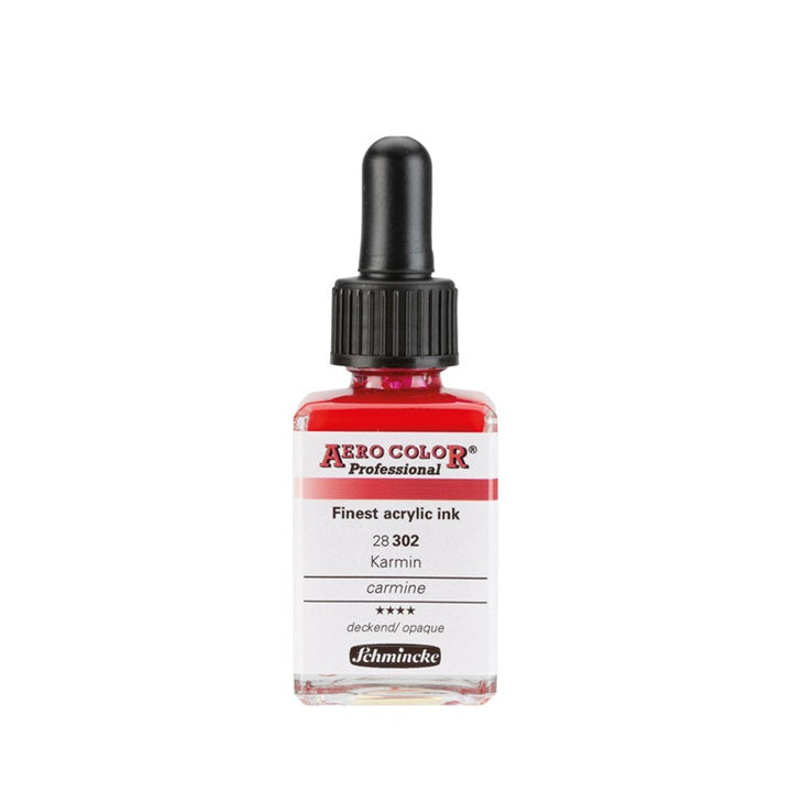 Ακρυλικό μελάνι Schmincke AERO COLOR Professional Standard 28 ml – 302 καρμίνη