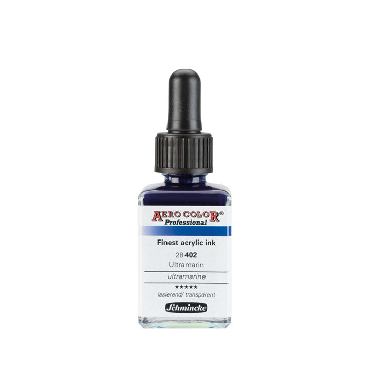 Ακρυλικό μελάνι Schmincke AERO COLOR Professional Standard 28 ml – 402 Ουλτραμαρίν