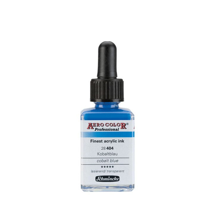Ακρυλικό μελάνι Schmincke AERO COLOR Professional Standard 28 ml – 404 Κοβάλτιο Μπλε