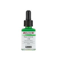 Ακρυλικό μελάνι Schmincke AERO COLOR Professional Standard 28 ml – 502 Μόνιμο Πράσινο