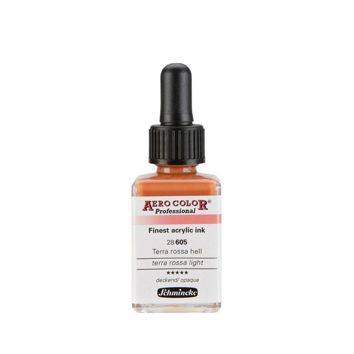 Ακρυλικό μελάνι Schmincke AERO COLOR Professional Standard 28 ml – 605 Τέρα Ρόσα Ανοιχτό