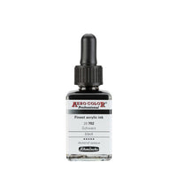 Ακρυλικό μελάνι Schmincke AERO COLOR Professional Standard 28 ml – 702 Μαύρο