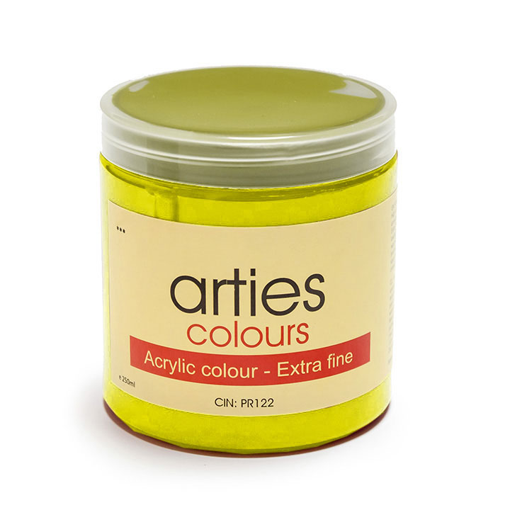 Ακρυλικά χρώματα Arties Colours 250 ml, χρωματική παλέτα