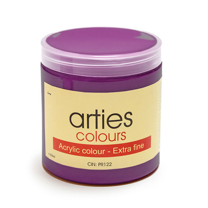 Ακρυλικά χρώματα Arties Colours 250ml, μεγάλη διάρκεια