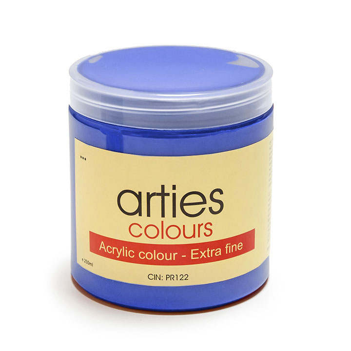 Ακρυλικά χρώματα Arties Colours 250ml, υψηλή καλυπτικότητα