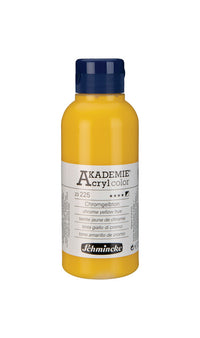 Ακρυλικά χρώματα Schmincke AKADEMIE 250 ml – 225 Χρώμιο Κίτρινο Χρώμα