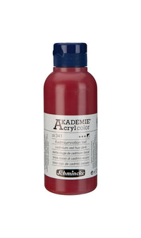 Ακρυλικά χρώματα Schmincke AKADEMIE 250 ml – 341 Κάδμιο Κόκκινο Χρώμα Σκούρο