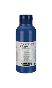 Ακρυλικά χρώματα Schmincke AKADEMIE 250 ml – 448 Φθαλοκυανίνη Μπλε