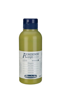 Ακρυλικά χρώματα Schmincke AKADEMIE 250 ml – 558 Ελαιοχρωματικό Πράσινο