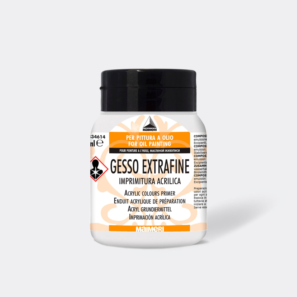 Ακρυλικό αστάρι gesso MAIMERI 500 ml