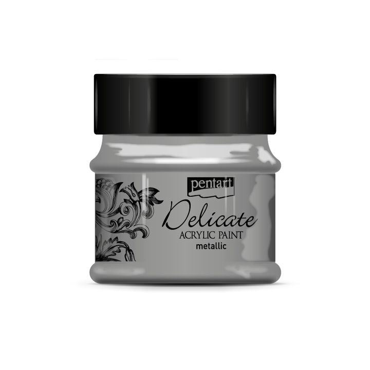 Ακρυλικο χρωμα Delicate μεταλλικο 50ml | διάφορα χρώματα