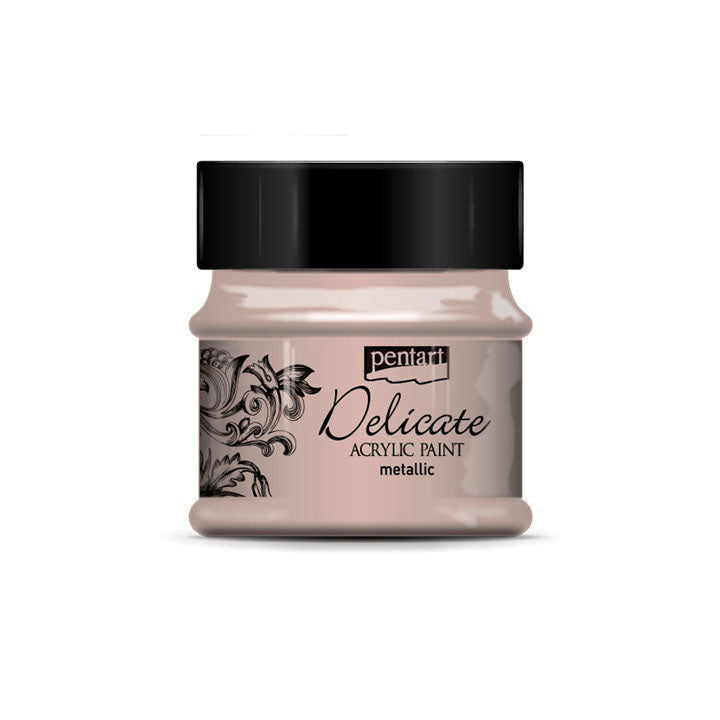 Ακρυλικο χρωμα Delicate μεταλλικο 50ml | διάφορα χρώματα
