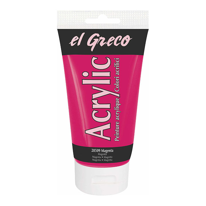 Ακρυλικο χρωμα El Greco 150 ml | διαλεξτε αποχρωση