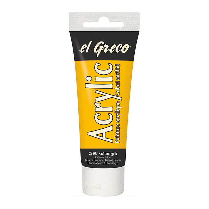 Ακρυλικο χρωμα El Greco 75 ml | διαλεξτε αποχρωση