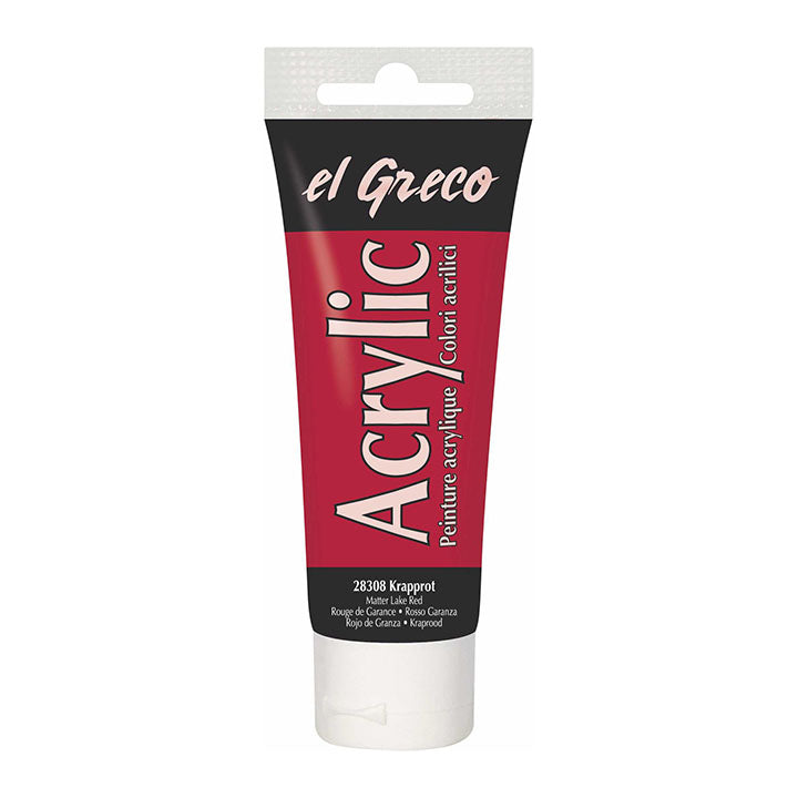 Ακρυλικο χρωμα El Greco 75 ml | διαλεξτε αποχρωση