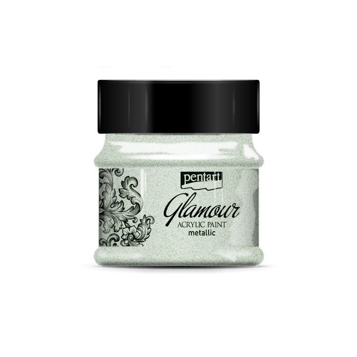 Ακρυλικο χρωμα Glamour μεταλλικο 50ml | διάφορα χρώματα