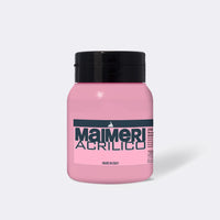 Ακρυλικό χρώμα MAIMERI Acrilico 500 ml – Κινακριδόνη Ροζ Ανοιχτό