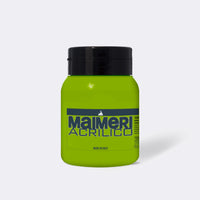 Ακρυλικό χρώμα MAIMERI Acrilico 500 ml – Κίτρινο Κιτρινωπό Πράσινο