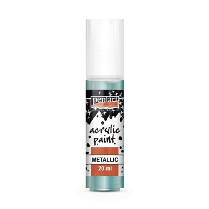 Ακρυλικό χρώμα metallic 20ml, επαγγελματικό αποτέλεσμα
