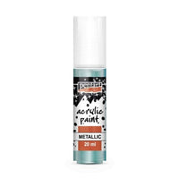 Ακρυλικό χρώμα metallic 20ml, επαγγελματικό αποτέλεσμα