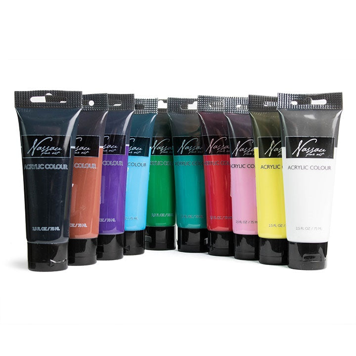 Ακρυλικό χρώμα Nassau Fine Art 75ml, σε πρακτικ�� σωλήνα