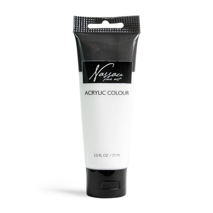 Ακρυλικό χρώμα Nassau Fine Art 75ml σε σ��λήνα εύκολο στη χρήση