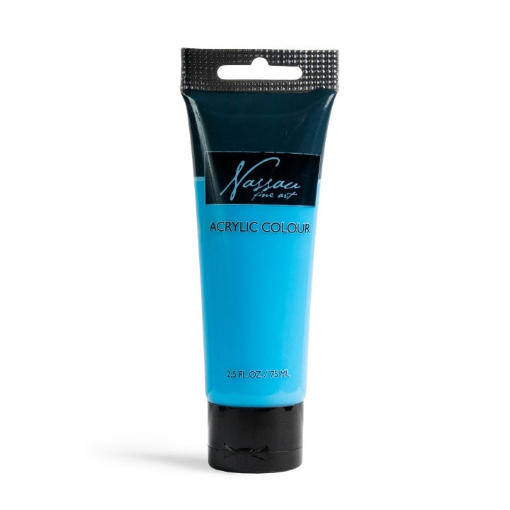 Ακρυλικό χρώμα Nassau Fine Art 75ml σε σωλήνα με έντονη χρωστική